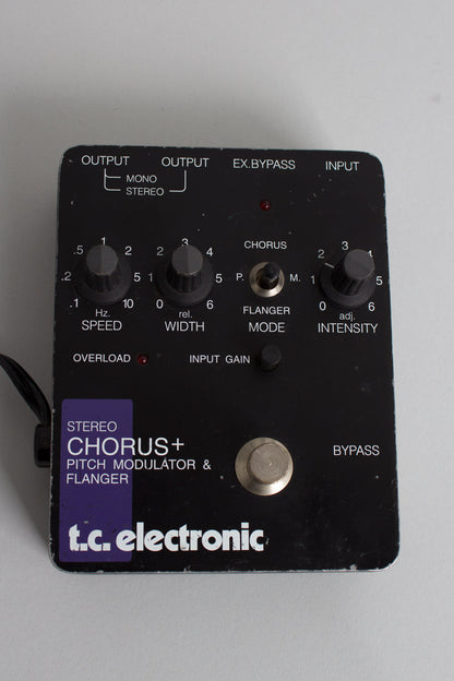 T.C. Electronic Stereo Chorus + Pitch Modulator & Flanger Chorus Effect (1990)