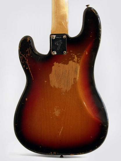 Fender Precision Bass Solid Body Electric Bass Guitar (1969)
