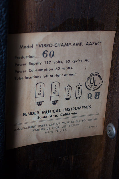 Fender Vibro-Champ AA-764 Tube Amplifier (1967)