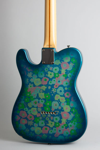 Fender Blue Floral Telecaster Solid Body Electric Guitar (2001)