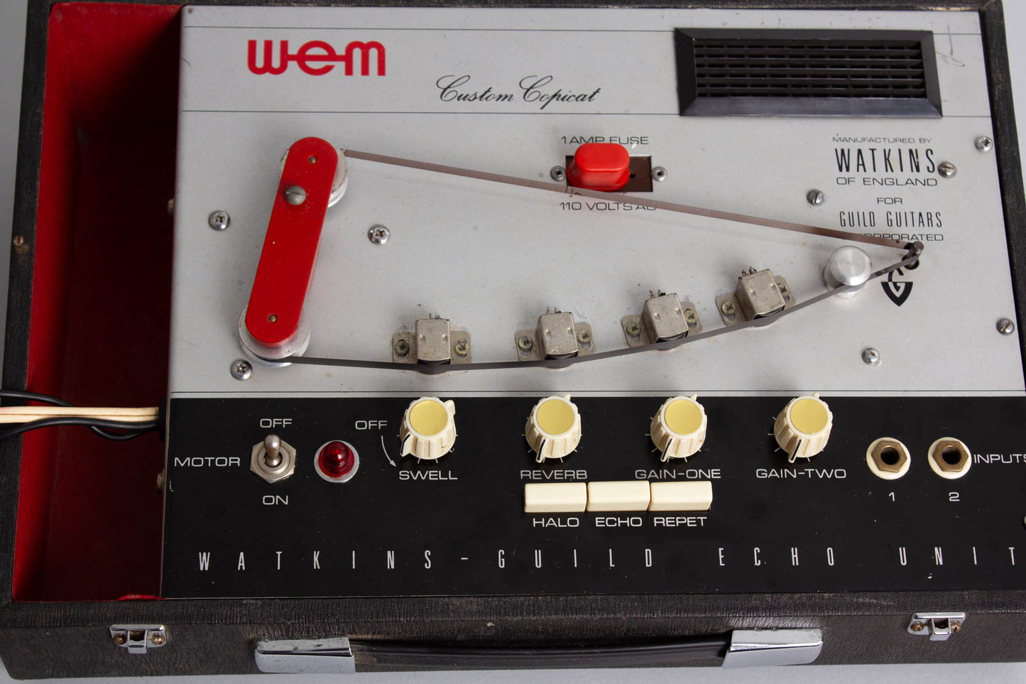 Watkins/WEM Guild Model E-4 Custom Copicat Echo Effect (1965)