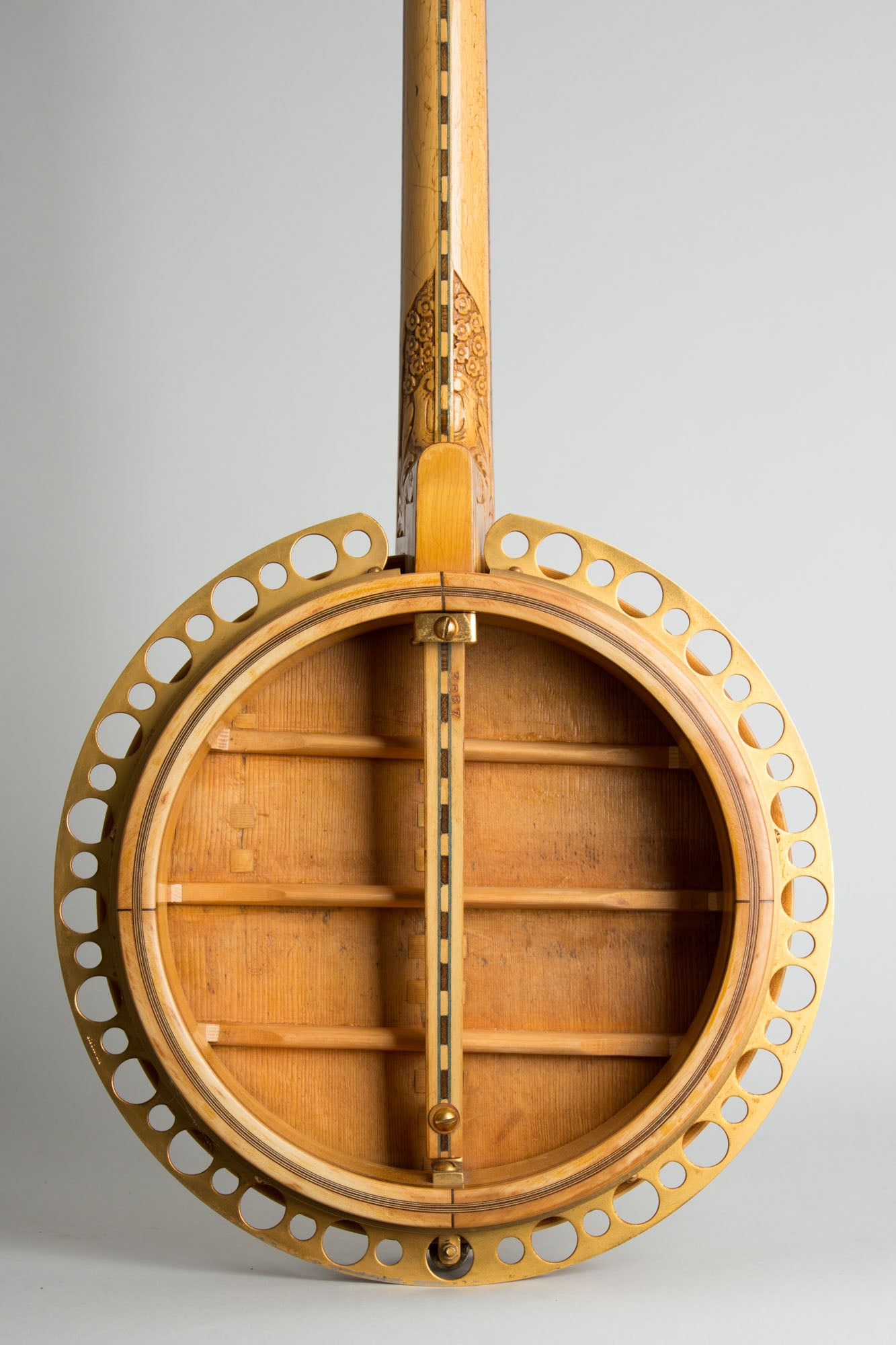 Paramount Tenor Harp Style E Wood Top Banjo (1924)