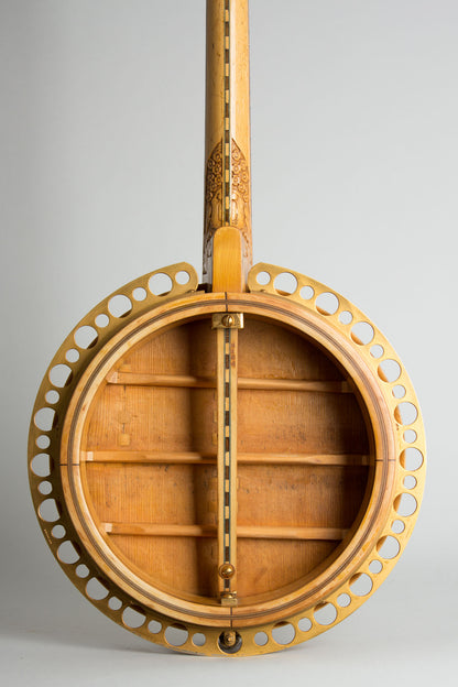 Paramount Tenor Harp Style E Wood Top Banjo (1924)