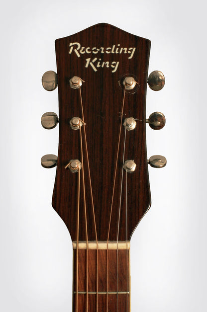 Regal Recording King Jumbo Flat Top Acoustic Guitar (1940)