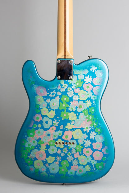 Fender Blue Floral Telecaster Solid Body Electric Guitar (2006)
