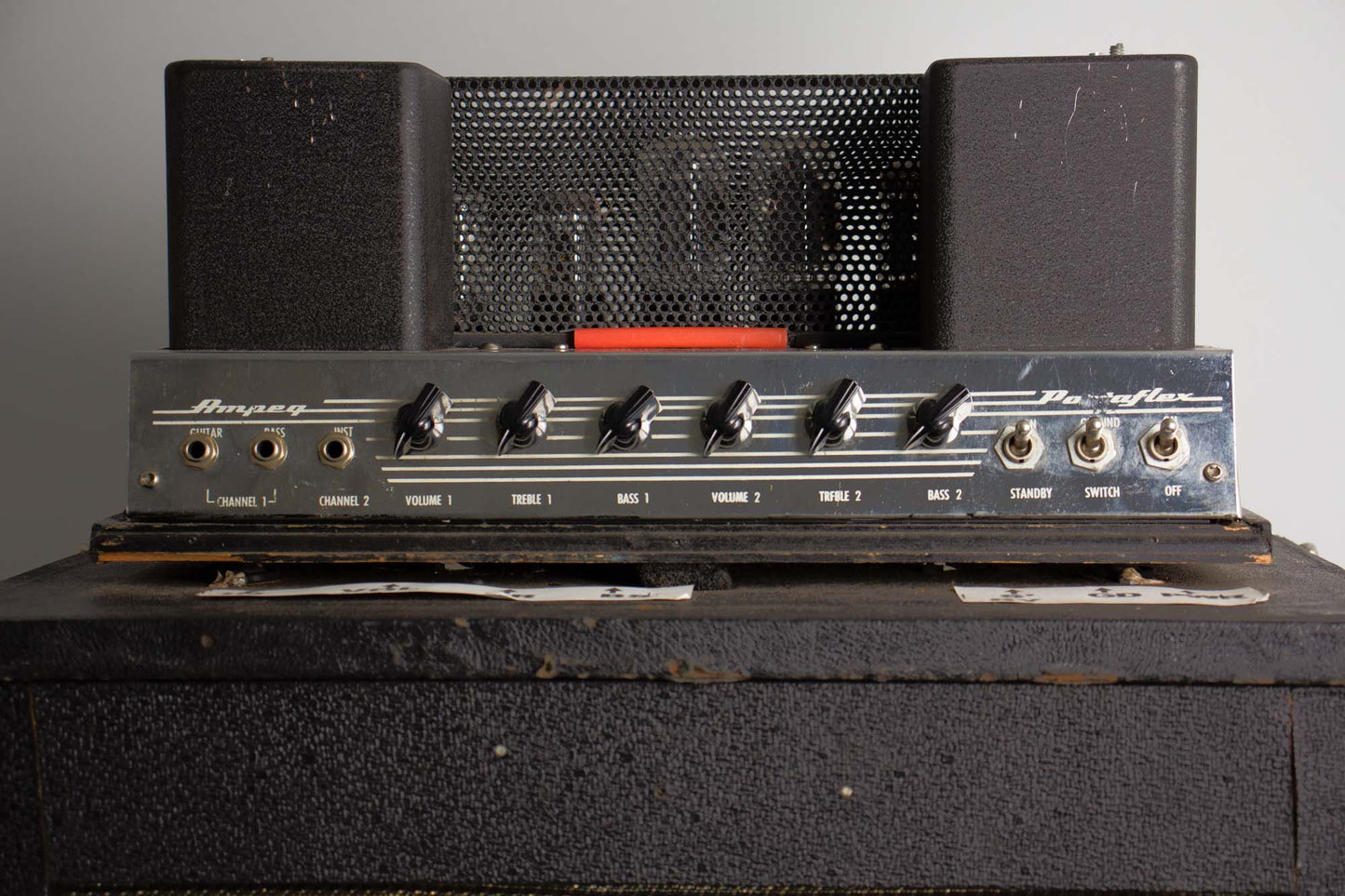 Ampeg B-15 Previously Owned by Steve Knight of Mountain Tube Bass Amplifier (1968)