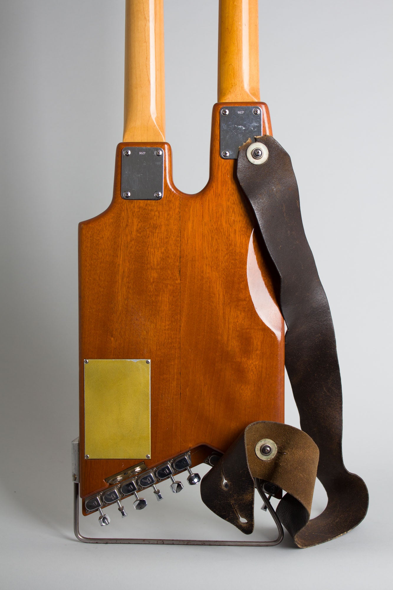 Doug Henderson Custom Double Neck built for and extensively used by Elliott Sharp Solid Body Electric Guitar (1991)