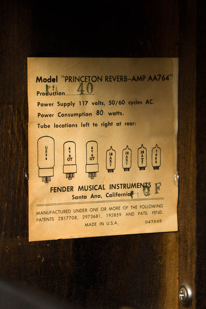 Fender Princeton Reverb AA-764 Tube Amplifier (1967)