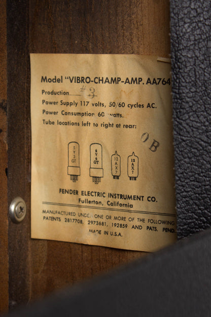 Fender Vibro-Champ AA-764 Tube Amplifier (1965)