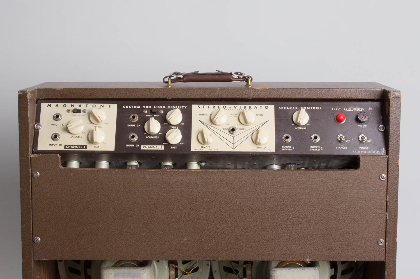 Magnatone Custom 280 Tube Amplifier (1961)