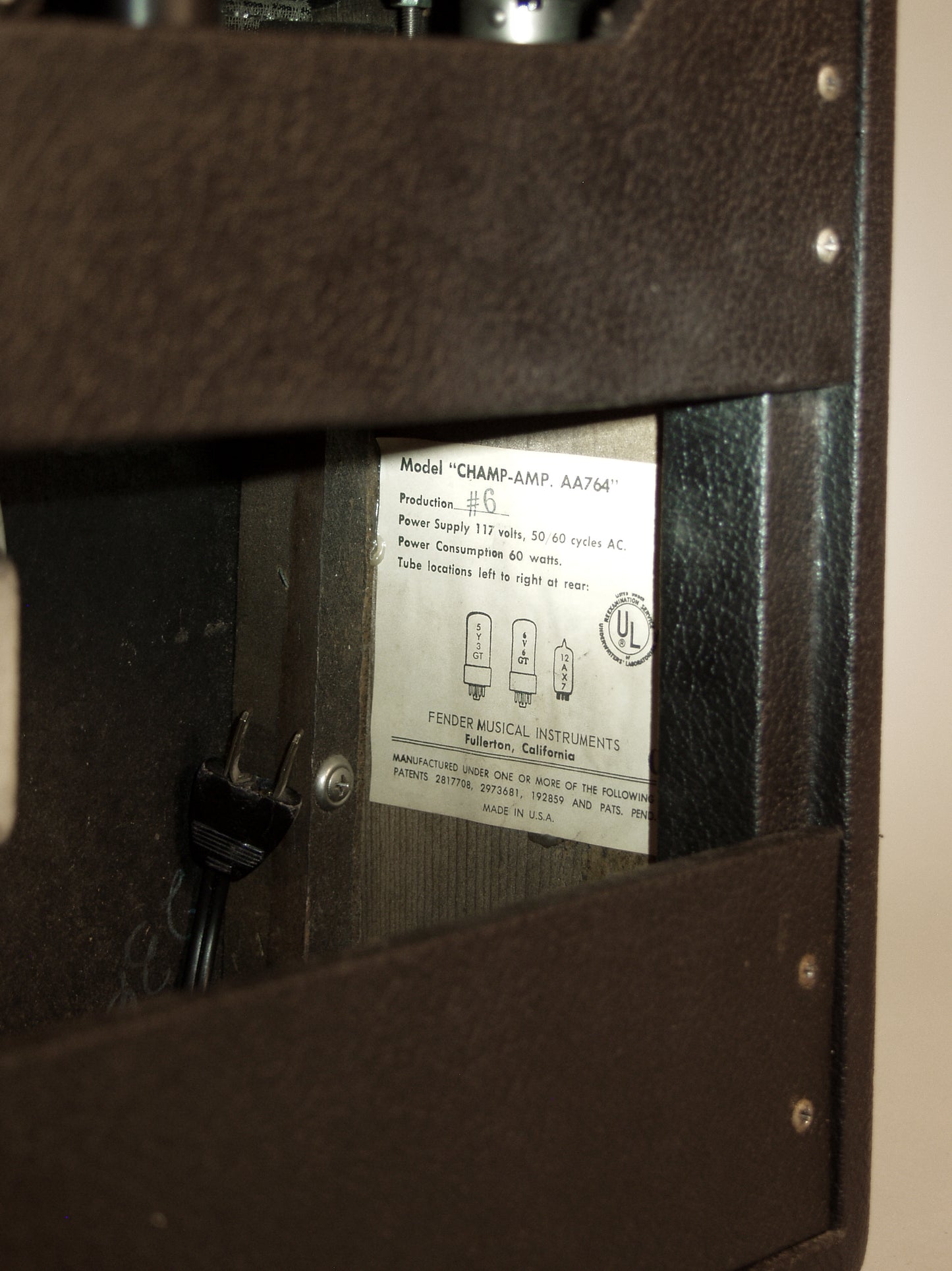 Fender Champ-Amp Tube Amplifier (1965)