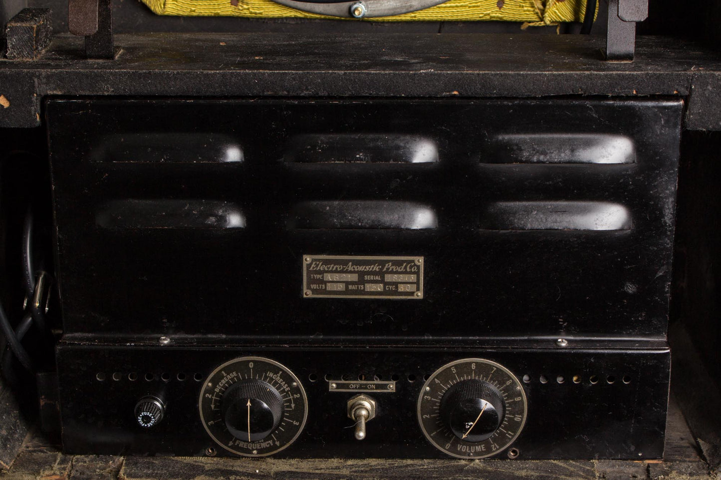 Electro-Acoustic Products Co. Tube Amplifier (1935)