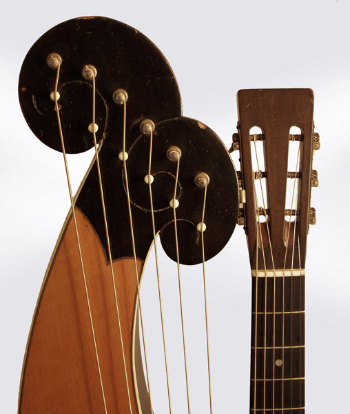 Larson Brothers Dyer Symphony Harp Style #5 Harp Guitar (1918)
