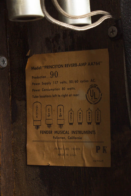 Fender Princeton Reverb AA-764 Tube Amplifier (1966)
