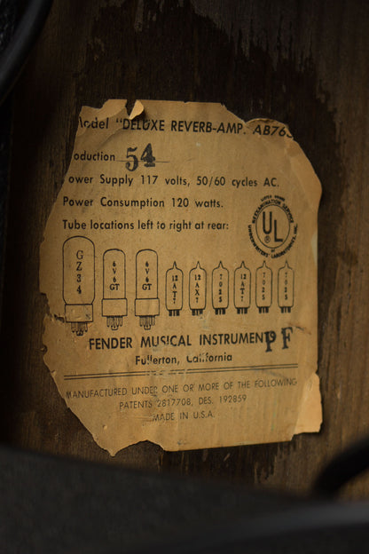 Fender Deluxe Reverb Tube Amplifier (1966)
