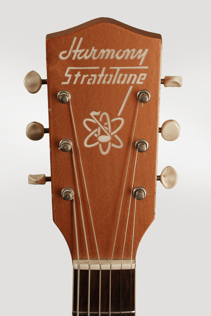 Harmony H-44 Stratotone Solid Body Electric Guitar (1953)