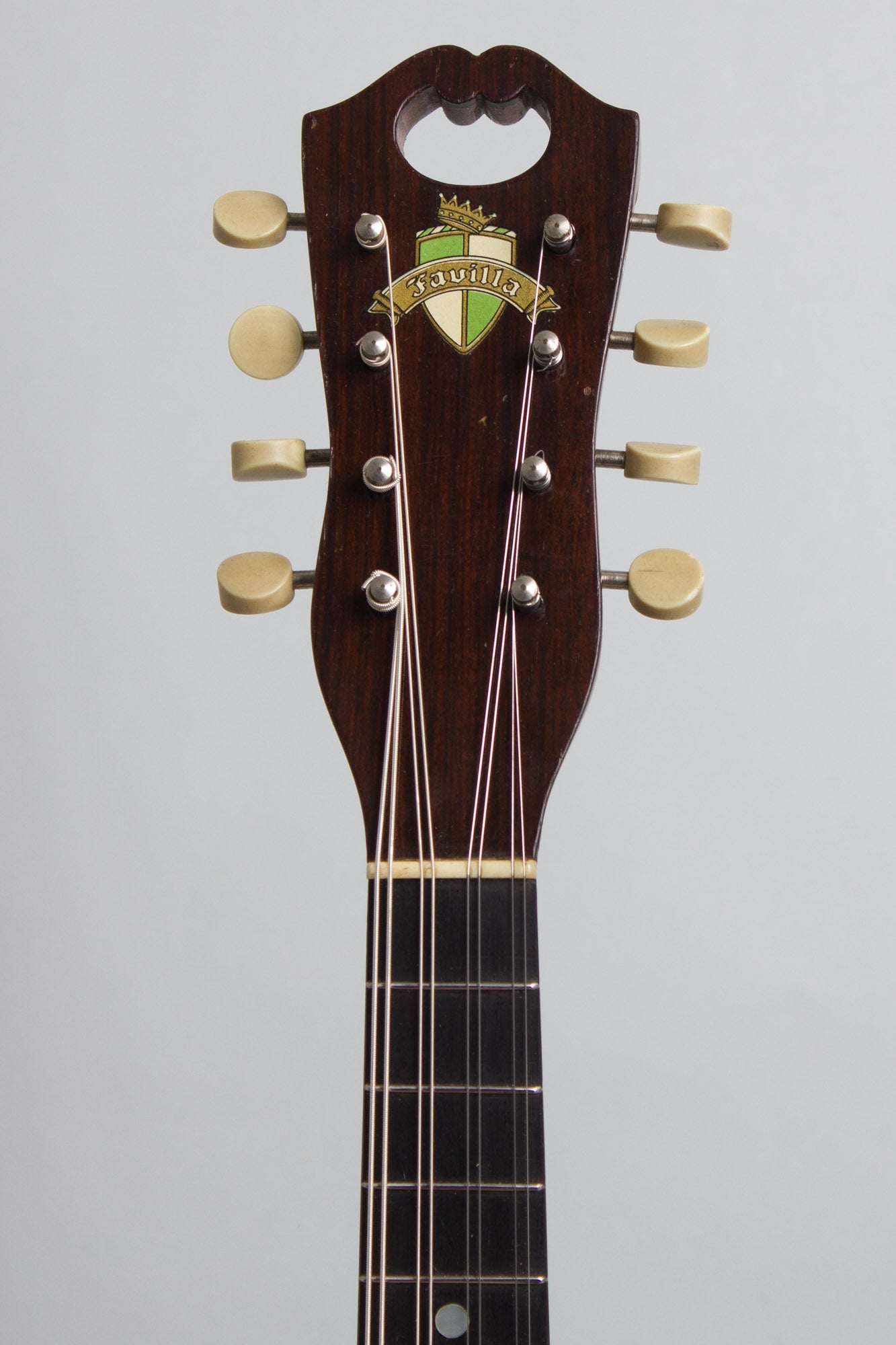 Favilla Flat Back, Bent Top Mandolin (1920s)