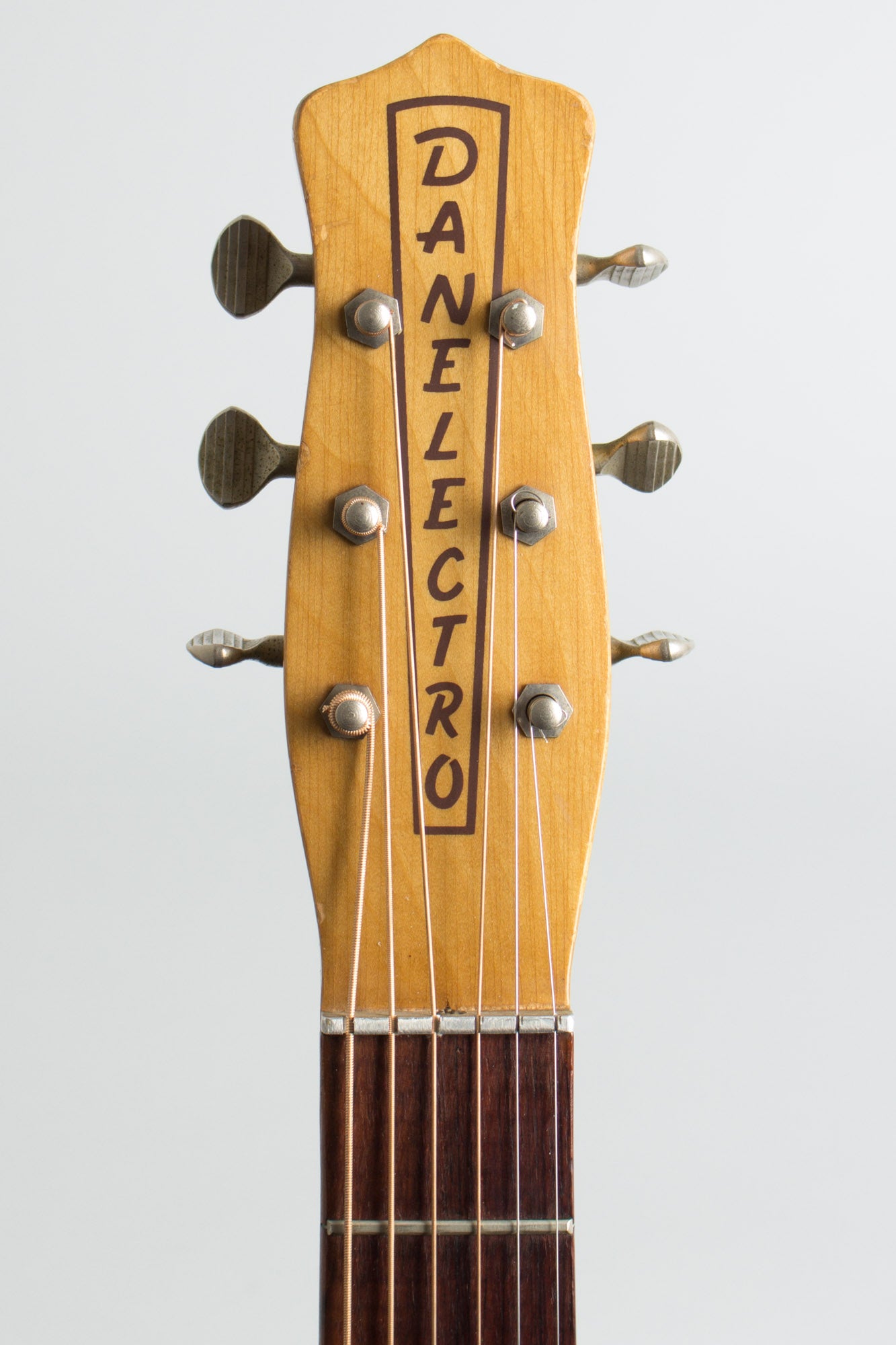 Danelectro Convertible Model 5005 owned by Vinnie Bell Flat Top Acoustic Guitar (1965)