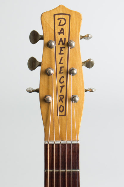 Danelectro Convertible Model 5005 owned by Vinnie Bell Flat Top Acoustic Guitar (1965)