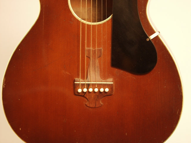 Harmony Supertone ""Airplane Bridge"" Flat Top Acoustic Guitar (1930)