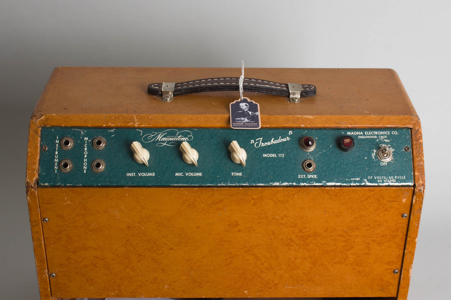 Magnatone Troubadour Model 112 Previously Owned by Steely Dan's Walter Becker Tube Amplifier (1953)