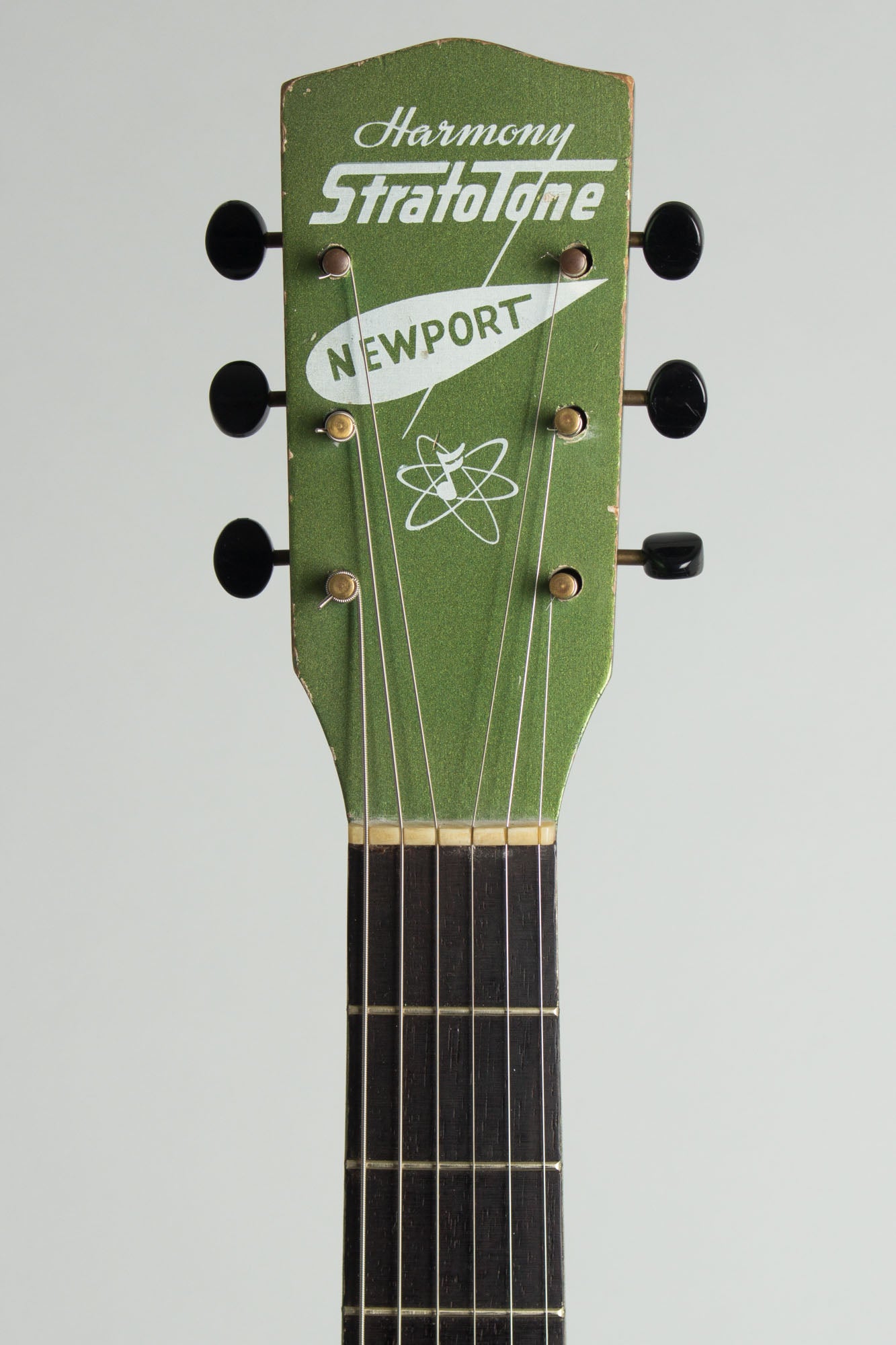 Harmony Stratotone Newport Model H-42/2 Solid Body Electric Guitar (1956)
