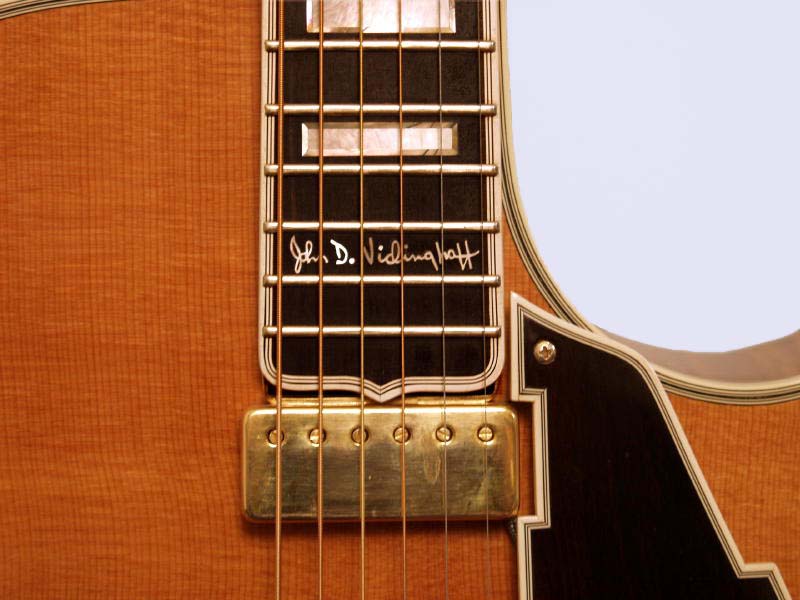 David Nichols 17"" Cutaway Arch Top Acoustic Guitar (1995)
