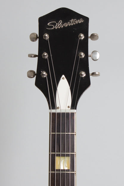 Harmony Silvertone Model 1446L Thinline Hollow Body Electric Guitar (1962)