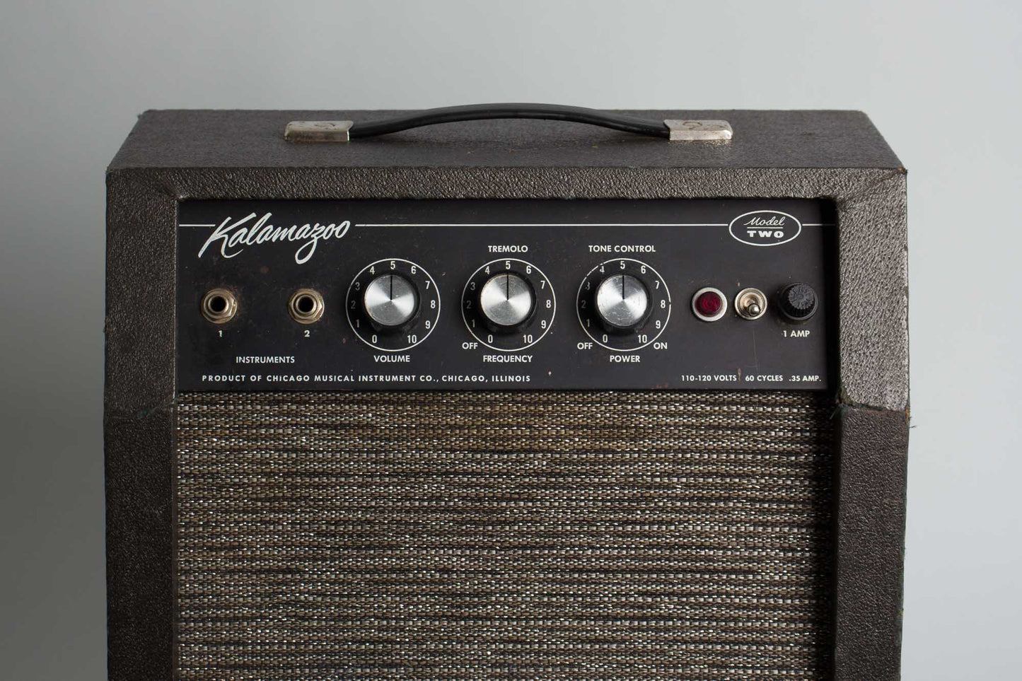 Kalamazoo Model Two Small Combo Tube Amplifier (1966)