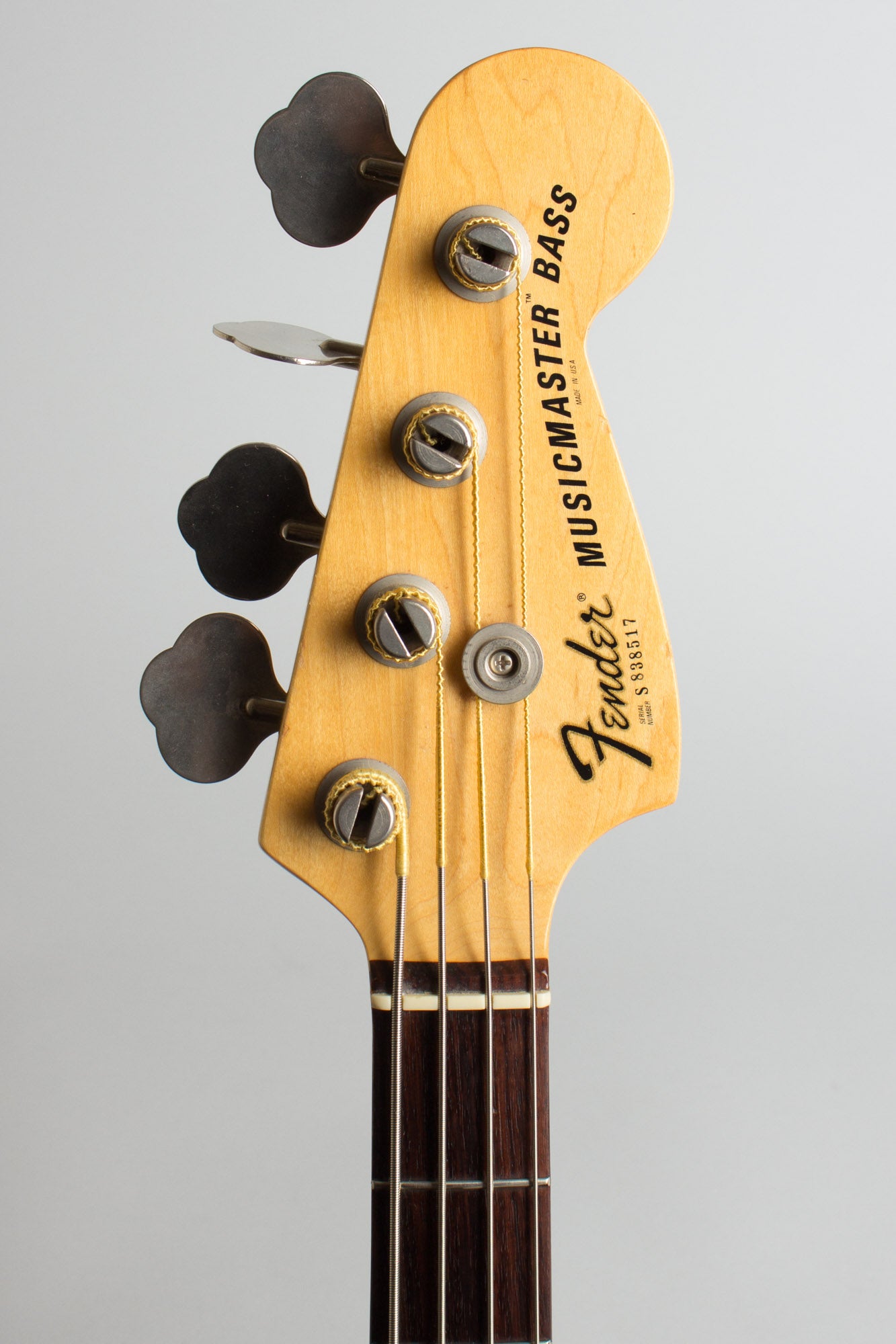 Fender Musicmaster Bass Solid Body Electric Bass Guitar (1979)