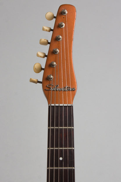Danelectro Silvertone Model 1417L Semi-Hollow Body Electric Guitar (1959)