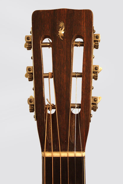 Harmony Supertone ""Airplane Bridge"" Deluxe Flat Top Acoustic Guitar (1929)