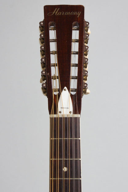 Harmony H-1270 12 String Flat Top Acoustic Guitar (1967)