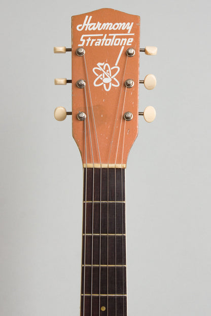 Harmony H-44 Stratotone Solid Body Electric Guitar (1956)