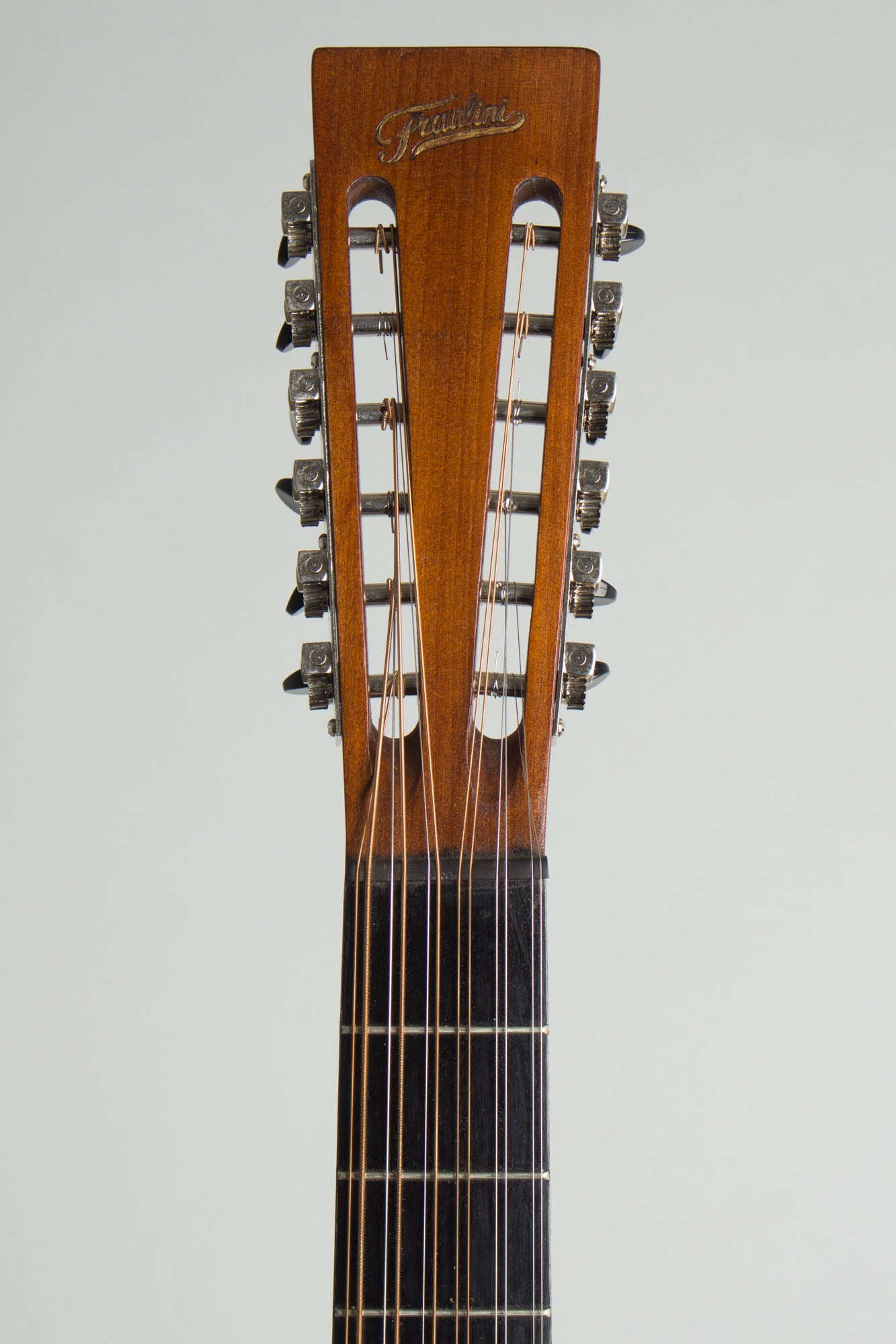 Fraulini Francesca Decal Model 12 String Flat Top Acoustic Guitar