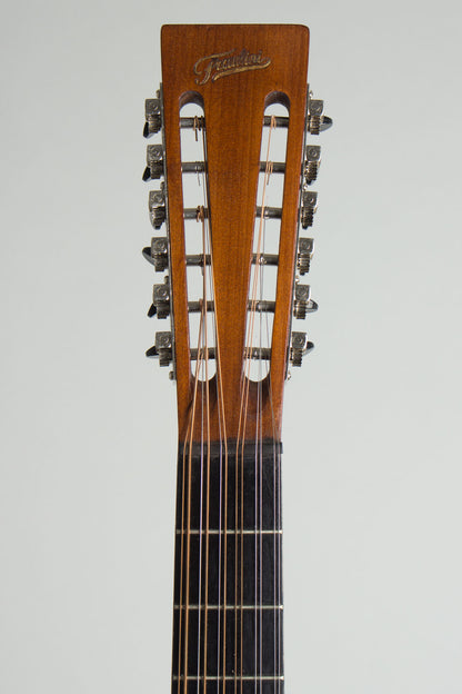 Fraulini Francesca Decal Model 12 String Flat Top Acoustic Guitar