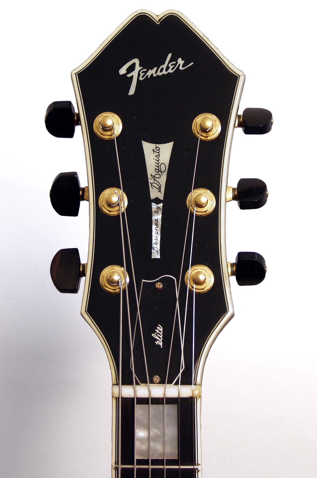 Fender D'Aquisto Elite Arch Top Hollow Body Electric Guitar (1985)