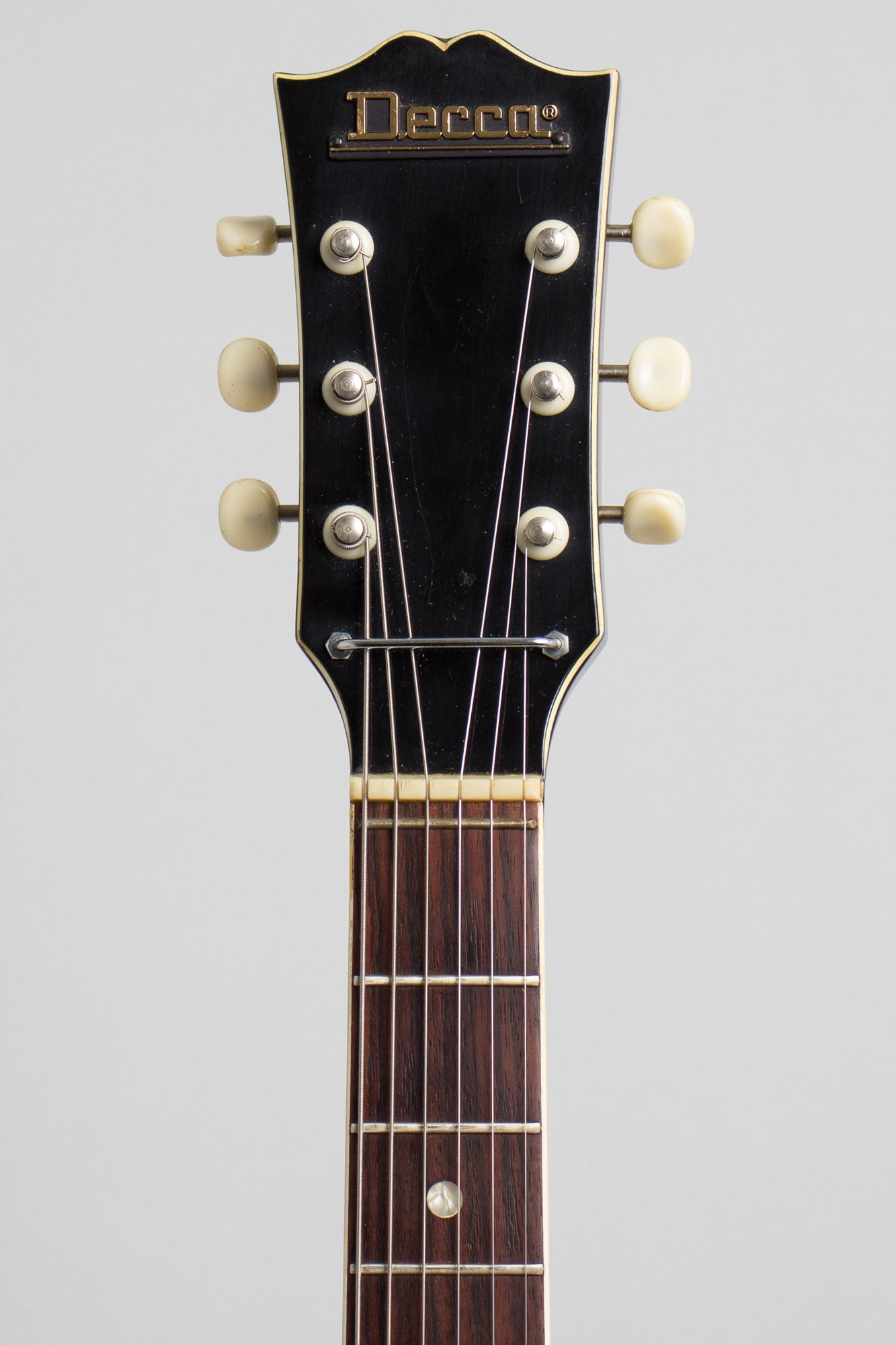 Kawai Decca Owned and Used by Elliott Sharp Thinline Hollow Body Electric Guitar (1967)