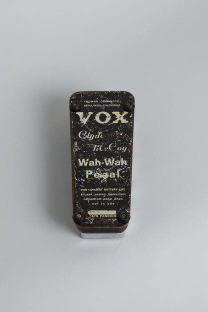 Vox Clyde McCoy Wah-Wah Pedal Effect (1967)