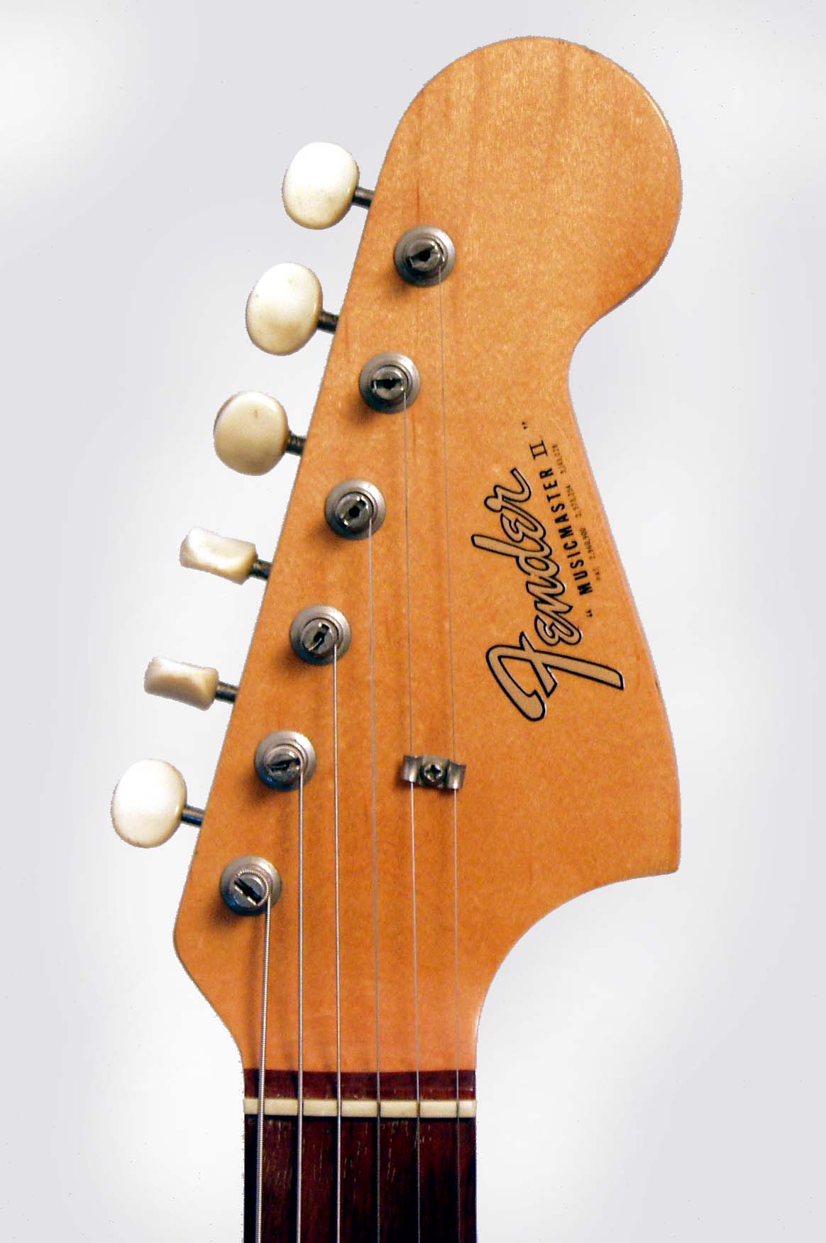 Fender Musicmaster II Solid Body Electric Guitar (1966)