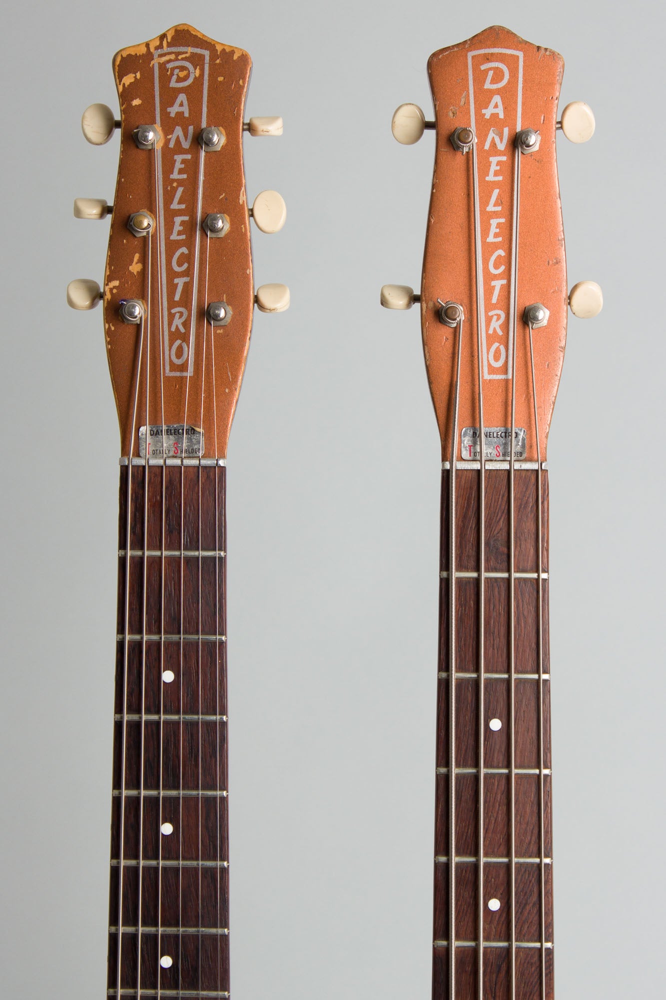 Danelectro Doubleneck Model 3923 Semi-Hollow Body Electric Guitar (1964)