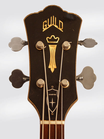 Guild Starfire I Semi-Hollow Body Electric Bass Guitar (1968)