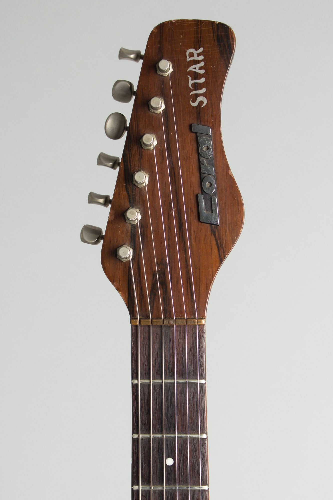 Danelectro Coral Sitar Semi-Hollow Body Electric Guitar (1968)