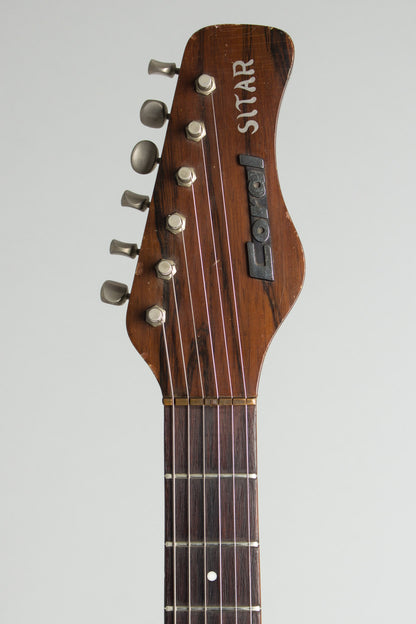 Danelectro Coral Sitar Semi-Hollow Body Electric Guitar (1968)