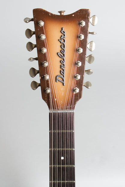 Danelectro Bellzouki Model 7010 12 String Semi-Hollow Body Electric Guitar (1965)