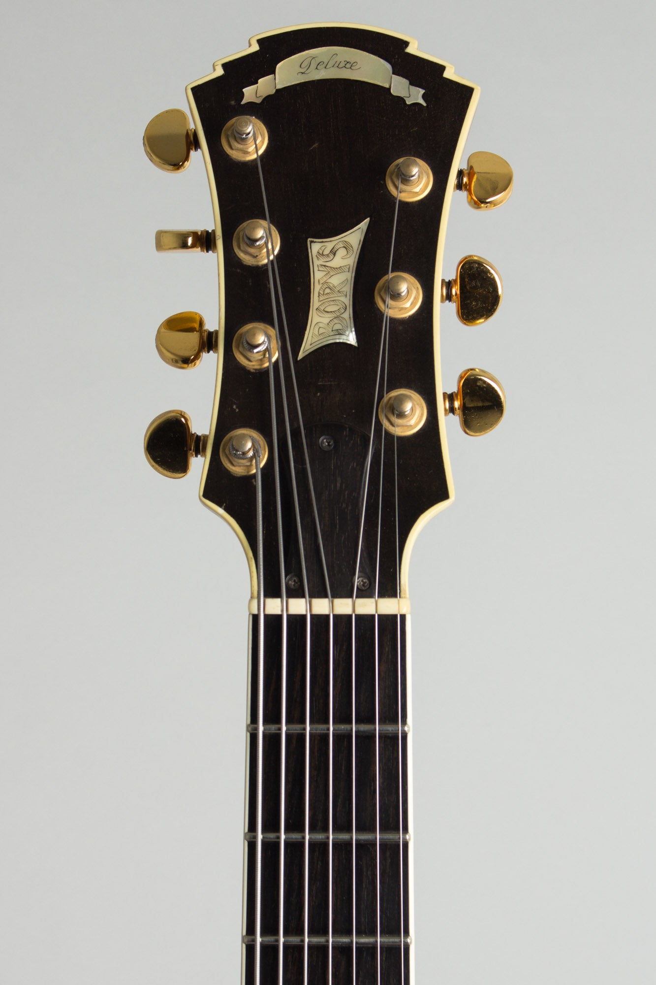 Borys B120-7 Deluxe 7 string Arch Top Electric Guitar (1993)