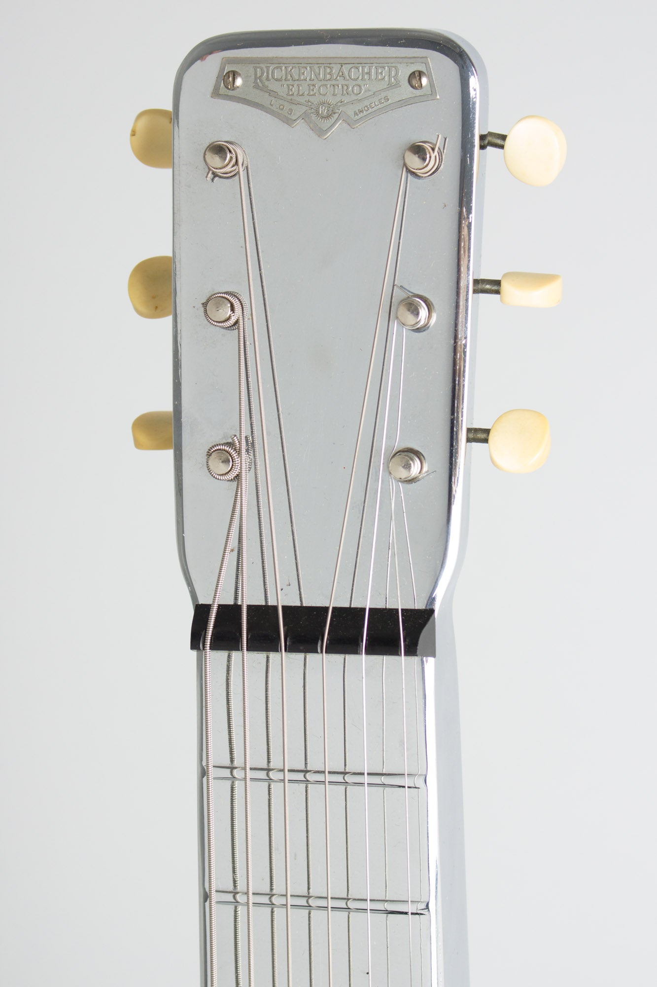 Rickenbacker Silver Hawaiian Lap Steel Electric Guitar (1939)