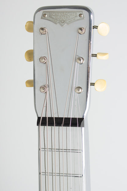 Rickenbacker Silver Hawaiian Lap Steel Electric Guitar (1939)