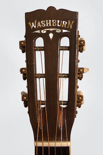 Washburn Model 5238 Deluxe Flat Top Acoustic Guitar (1930)