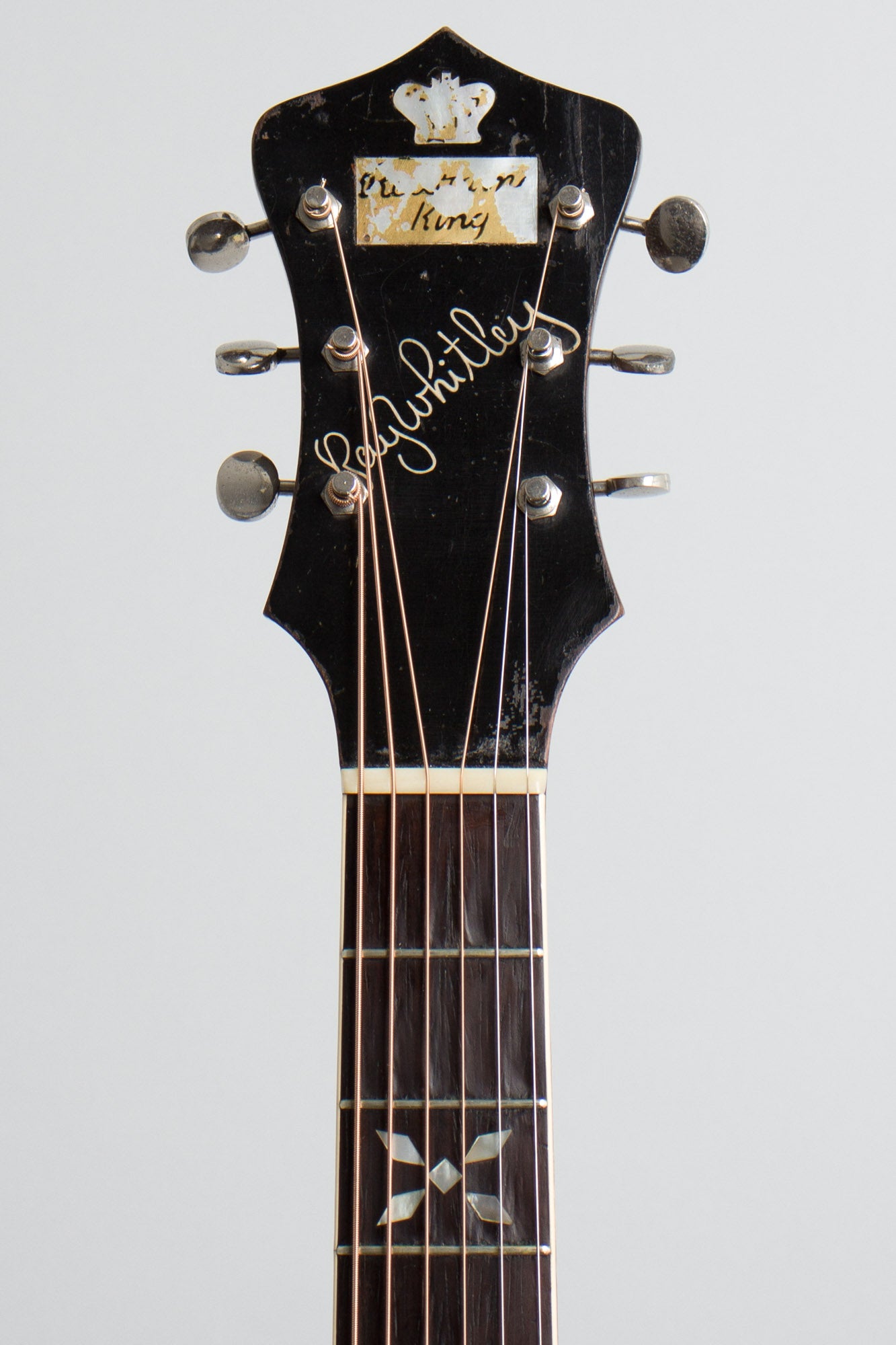 Gibson Recording King Ray Whitley Jumbo Model 1027 Flat Top Acoustic Guitar (1939)